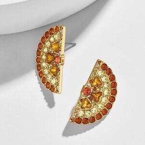 Orange Slice Stud Earrings
